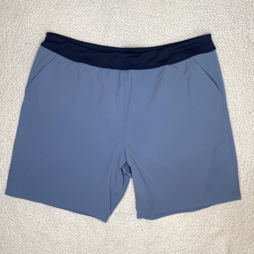 Cotopaxi Blue Vamos Hybrid Shorts: Size XXL